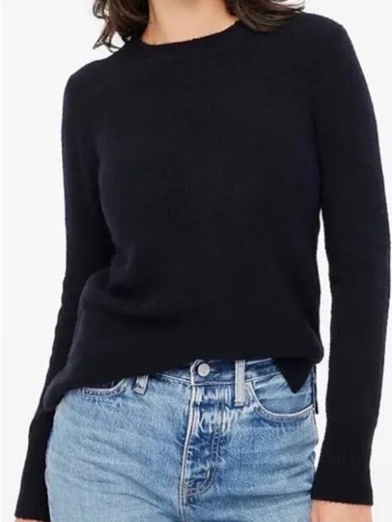 J. Crew Sweaters - J. Crew Black Extra Soft Crewneck Sweater